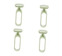 IWOWHERO 4 Pièces Tondeuse à Poils Épilateur Doux pour Aisselles et Corps Conception Ergonomique pour Rasage et Confortable des Irritations Cutannées Coloris Vert Matcha