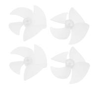 IWOWHERO 4 Pièces Ventilateur Plastique pour Moteur de Micro-ondes Accessoires de Remplacement pour Refroidissement Silencieux et Installation Facile