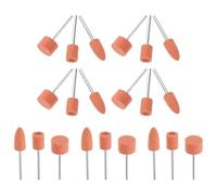 IWOWHERO 45 pièces Kit de Meules Abrasives Montées pour Meuleuse Électrique Meules de Polissage et Affûtage Précises Accessoires Polyvalents pour Ponçage et Meulage Fin