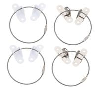 IWOWHERO 4ensembles Dispositif Anti-basculement Meuble Sangle Sécurité Garçon Fille Fixation Armoire Connecteur Mural Sangle Réglable