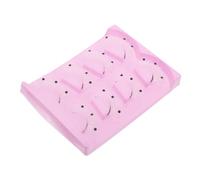 IWOWHERO 4paires Faux Cils Blancs Avec Perles Éléments Décoratifs Pour Maquillage De Festival Et Cosplay Réutilisables Et Naturels