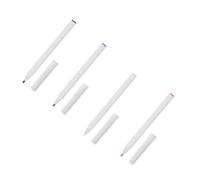 IWOWHERO 4pièces Marqueurs De Positionnement Pour Salon Set De Feutres Blanc Noir Rouge Précision Pour Dessin De Sourcils Et Marquage De Peau