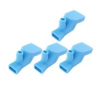 IWOWHERO 4pièces Rallonge De Robinet Silicone Dispositif Extension Élastique Rallonge De Robinet Domestique Pour Garçon Fille Économie Eau