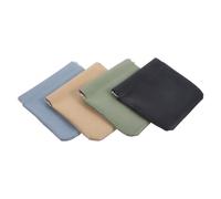 IWOWHERO 4pièces Trousse De Maquillage Femme Pochettes Cosmétique PU Pratiques pour Voyage Et Sorties Matcha