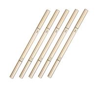 IWOWHERO 5 pièces Crayons Sourcils Double-embout Imperméables avec Brosse Crayons Fins Multifonctions Pour Maquillage Naturel et Longue Tenue