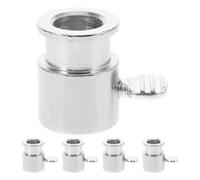 IWOWHERO 5 Pièces Fourchette de Rôtissoire Électrique Collier de Butée | Support de Cuisson Homogène, Pièce Réutilisable, pour Broche et Fourchette de Rôtissoire, Nettoyage Rapide