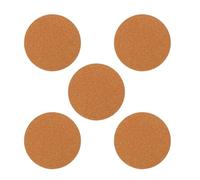 IWOWHERO 5 pièces Lot de sous-Pots Liège Ronds Tapis Écologique pour Plantes Résistants à Eau et Faciles à Protège-Pots Intérieur et Extérieur Léger et Réutilisable