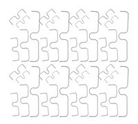 IWOWHERO 50 Pièces Accessoire Jardin en Acier Inoxydable Argenté pour Gestion Verger, Outil Simple Installation pour Façonnage Branches Arbres Fruitiers