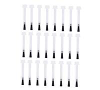 IWOWHERO 50 pièces Brosses Vernis à Ongles Usage Unique avec Manche Pinceaux de Remplacement pour Nail Art et Manucure Brosse Liquide Ergonomique pour Application Précise