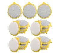 IWOWHERO 50 Pièces Lot de Éponges Vaisselle Double Face Nettoyage Cuisine Récurage Doux et Puissant Structure Anti-saleté pour Lavage Mains sans Produit Agressif