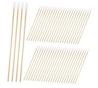 IWOWHERO 500 pièces Swabs de Nettoyage Précis Coton Longs pour Maquillage Électronique Ongles et Nettoyage des Oreilles