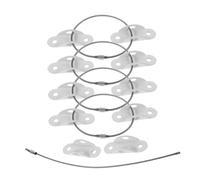 IWOWHERO 5ensembles Cinq De Fixations Murales Pour Mobilier Sangles De Sécurité Pour Accessoires De Murale Pour Meubles Lourd Installation Facile Et Compatibles Avec Types De Mobilier