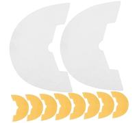 IWOWHERO 5paires Réparation De Talon De Chaussure Coussinets Pour Remplacement De Talon Kit De Réparation Pour Chaussures Coussinet De Caoutchouc De De Auto-adhésifs Pour Semelles Usées