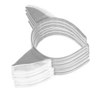 IWOWHERO 6 pièces Bandeaux Animaux Jungle Oreilles de Loup Peluche pour Fête Costume Garçon Fille et Adultes