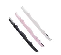 IWOWHERO 6 pièces Kit de Rasoirs à Sourcils Pliables avec Double Lame et Peigne Coupe-précise pour Visage Sourcils et Bikini Poignée Antidérapante Légère pour Femmes à Domicile et