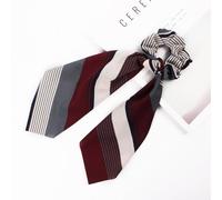 IWOWHERO 6 pièces Lot de Élastiques Satin à Motif Imprimé Style Foulard Accessoires Cheveux Décoratifs pour Femmes et Filles Maintien Confortable et Extensible pour Coiffures Quotidiennes