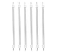 IWOWHERO 6 Pièces Lot de Tubes Chauffants Quartz Élément de Chauffage Électrique Infrarouge à Insertion Remplacement Rapide pour Radiateurs Électriques Chaleur Uniforme et Économie Énergie