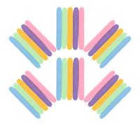 IWOWHERO 60 pièces Éponges Visage Compressées Algues Naturelles Tampons Démaquillants Réutilisables Doux pour Peau Sensible Compactes et Faciles à Ranger pour Esthéticiennes et Soins