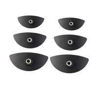 IWOWHERO 6pièces Tampon Silicone Pour Fard à Paupières Outil Pratique De Maquillage Pour Créer Des Ombres Parfaites Quelques Secondes Pour Débutants Et Artistes Maquilleurs Accessoire