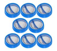 IWOWHERO 8 Pièces Kit de 8 Filtres à Eau Universels pour Machine à Laver, Crépine Vanne D'arrivée D'eau 2 Cm, Pièces de Rechange pour Filtre de Tuyau, Accessoire de Réparation pour