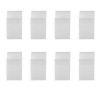 IWOWHERO 8 pièces Lot de Clips Protecteurs de Couvercles de Four Blancs Protège-poêles Multifonctionnels pour Rangement et Protection Cuisine Économise Espace et Prolonge Durée Vie des