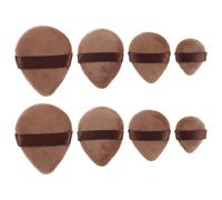 IWOWHERO 8 Pièces Mini Makeup Sponge Set Water Drop Shape Powder Puff Washable Foundation Applicator For Face Eye Body Blending Multifunctional Cosmetic Tool