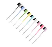 IWOWHERO 9 Pièces Peigne à Sourcils Double Embout Brosse Précise et Séparation Cils et Modelage Sourcils Outil de Maquillage