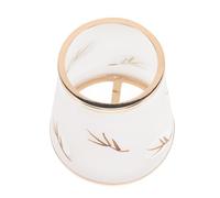 IWOWHERO Abat-Jour en Verre Cristal Feuille Suspendre et Lampe de Table Abat-Jour de Rechange Transparent Moderne Couvre-Lampe Décoratif Adapté Salon et Chambre Luminaire Design Simple