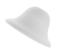 IWOWHERO Abat-jour Plastique Forme Chapeau Petit Abatjour Lampe Pied pour Lampe de Table Décoration Maison Polyvalente Installation Facile Design Unique Adaptable