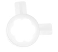 IWOWHERO Accessoire Buse de Machine à Crème Glacée Plastique Réutilisable de Rechange pour Turbine Glace Professionnelle Embout Formage Dessert DIY Adaptable Sorbetière Commerciale