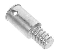 IWOWHERO Adaptateur Alliage Aluminium pour Manche de Balai Raccord pour Manche Droit Compatible Balais Serpillères et Brosses Remplacement de Pointe pour Outils de Nettoyage