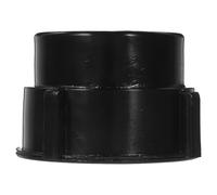 IWOWHERO Adaptateur de Vanne pour Conteneur IBC d'une Tonne Filetage Grossier 75 MM vers Filetage Fin 2 Pouces en Plastique Robuste Joint Torique Étanche Raccord pour Irrigation et