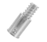 IWOWHERO Adaptateur Fileté Alliage Aluminium pour Manche de Balai Embout Robuste à Rivet Outil de Nettoyage Domestique Polyvalent