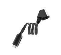 IWOWHERO Adaptateur Scart vers Interface Vidéo Compatible 1 M Mise à L'échelle Vidéo 1080p 60hz Convertisseur Audio Vidéo Portable et Enregistreur DVD Téléviseur