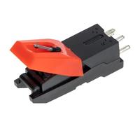 IWOWHERO Aiguille de Lecture pour Platine Vinyle Rétro en Aluminium, Stylet de Remplacement pour Gramophone, Accessoire Phonographe Compatible, Pointe en Céramique Piézoélectrique, Kit