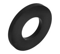 IWOWHERO Anneau Amortissement de Choc Caoutchouc pour Voiture Tampon Tampon Stable et Facile à Installer pour Absorption des Vibrations Confort de Conduite Optimisé Couleur Noire