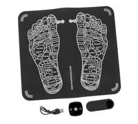 IWOWHERO Appareil Masseur Pied USB Rechargeable Coussin de Massage Shiatsu Multifonction Soulagement des Muscles Après Exercice Niveaux Intensité Stimulation Plantaire Couleur Aléatoire