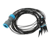 IWOWHERO Automatique Goutteur Arrosage Réglable pour Plantes Intérieur Extérieur Dispositif Simple pour Vacances avec Régulateur de Débit Piques Auto-arrosantes Polyvalentes pour Jardin et