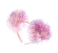 IWOWHERO Bandeau Bopper Garçon Fille Avec Pompons Accessoire De Cosplay Pour Fête Carnaval Et Halloween Tête Décorative Colorée Pour Spectacles Et Performances Garçon Fille
