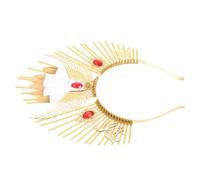 IWOWHERO Bandeau Halo pour Filles Jaune en Plastique Multi-usage Design Créatif Simple pour Engagements et Fêtes