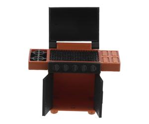 IWOWHERO Barbecue Miniature Modèle : 1:20 Barbecue Charbon De Bois Mini Outil De Cuisine De Jardin pour Maison De Poupée Pique- en Plein Air Camping Scènesdécoration