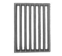 IWOWHERO Barbecue Rectangulaire Fonte Surface de Cuisson Familiale Multifonction pour Barbecue Extérieur et Camping Accessoire pour Brasero et Cheminée