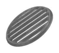 IWOWHERO Barbecue Ronde Fonte pour Cheminée Support de Feu de Remplacement Polyvalente pour Cuisson Extérieure Cuisson Uniforme et Entretien Facile Accessoire pour Barbecue et Foyer