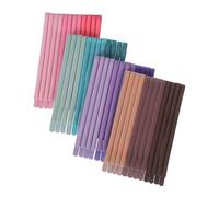IWOWHERO Barrettes à Cheveux Colorées En Lot De 48 Pour Femmes Épingles à Cheveux En Alliage Métallique Bonbon Accessoires De Coiffure Élégants Épais Pour Mariages Et Fêtes
