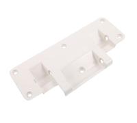 IWOWHERO Barrière de Lit Médicale en Aluminium Blanc Attaches Rabattables et Support Réglable pour Sécurité Renforcée des Patients en Milieu Hospitalier