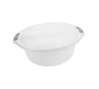 IWOWHERO Bassin De Lavage Transparent Avec Poignées Bassin Plastique Portable Pour Vaisselle Lavage De Légumes Et Nettoyage Salle De Bain