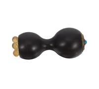 IWOWHERO Bâton de Massage Yeux Bois Naturel Lotus pour Application Crème Visage Stick Acupression Portable Outil Relaxant pour Soins Du Cou et Contour des Yeux