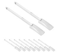 IWOWHERO Bâtonnets D’échantillons Transparents pour Vernis à Ongles, Kit 32 Pièces, Présentoir à Couleurs pour Nail Art, Accessoires Manucure Pratiques pour Usage Professionnel et Domicile