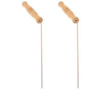 IWOWHERO Bâtons en cuivre Pur 2 pcs pour radiesthésie, détection précise d’Eau, Chasse aux fantômes et localisation de métaux, équipement de Chasse Polyvalent