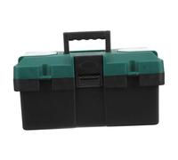 IWOWHERO Boîte à Outils Multi-Fonctionnelle en Plastique 14 Pouces Organisateur de Rangement Poignée Ergonomique pour Électricien et Bricoleur Accessoire de Transport 1